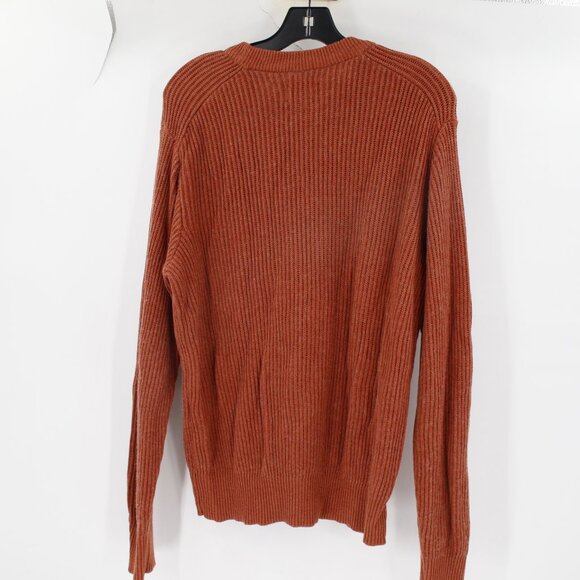 Pact Sweater Mens Large Organic Cotton Wool Knit Long Sleeve Crew Neck Pullover - Picture 8 of 13